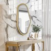 LNC Irregular Silver Wall Mirror,32.5"W x 47.2"H,31.9"W x 47.2 "H, 31.9"W x 47.9" H ,Silver,Black,Gold - 2 of 4