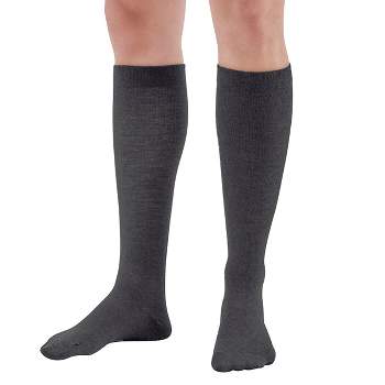 Brownmed Imak Compression Arthritis Socks - Large - Heather Gray : Target