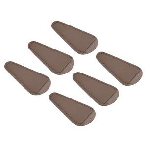 Unique Bargains Eyebrow Trimming Beauty Tool Protection PU Leather Scissor Sheaths 2.9"x1.5" - 1 of 4