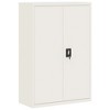 vidaXL File Cabinet White 35.4 in.x15.7 in.x55.1 in. Steel - 2 of 4