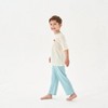 Little Plant Super Soft TENCEL™ Lyocell Pajama Set - Cyan - 2 of 4