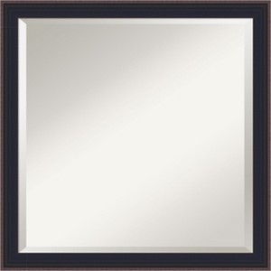 Amanti Art Havana Black Bronze Beveled Framed Bathroom Vanity Wall Mirror - 1 of 4