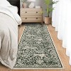 Modern Tiger Print Area Rug - Washable Low Pile Non-Slip Carpet for Living Room, Bedroom & Office - 3 of 4