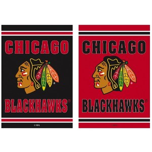 Evergreen Chicago Blackhawks House Flag 28 x 44 Inches Outdoor Decor for Homes and Gardens - 1 of 4