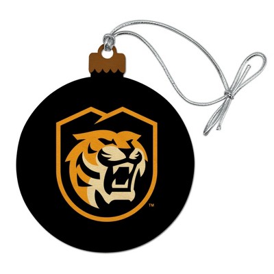 Colorado College Primary Logo Wood Christmas Tree Holiday Ornament