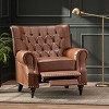 Lyngins Modern Luxury Tufted Recliner Chair with High Back & Adjustable Footrest,Accent Sofa Arm Chair for Living Room - 4 of 4