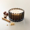 4 Wick Ribbed Glass Jar Candle 22oz - Hearth & Hand™ with Magnolia - 2 of 4