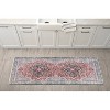 World Rug Gallery Transitional Medallion Cushioned Anti Fatigue Standing Kitchen Mat - 2 of 4