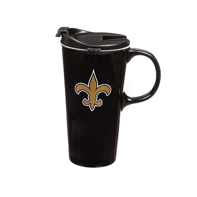 New Orleans Saints, 17oz Boxed Travel Latte