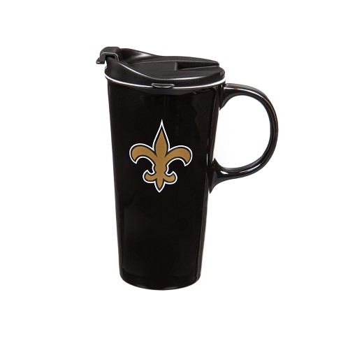 NFL New Orleans Saints 16 oz Insulated Travel Tumbler