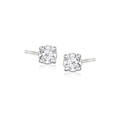Ross-Simons 0.15 ct. t.w. Lab-Grown Diamond Stud Earrings in Sterling Silver