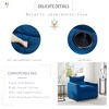 NicBex Convertible Sofa Bed Sleeper Chair with 3-Position Adjustable Backrest,Upholstered Small Couch for Living Room,Bedroom - 4 of 4