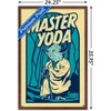Trends International Star Wars: Bubble Gum Pop - Master Yoda Framed Wall Poster Prints - 3 of 4
