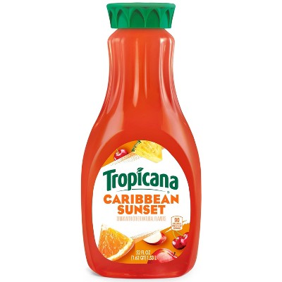 Tropicana Caribbean Sunset Drink - 52 fl oz