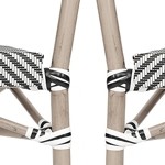 black & white/light natural frame