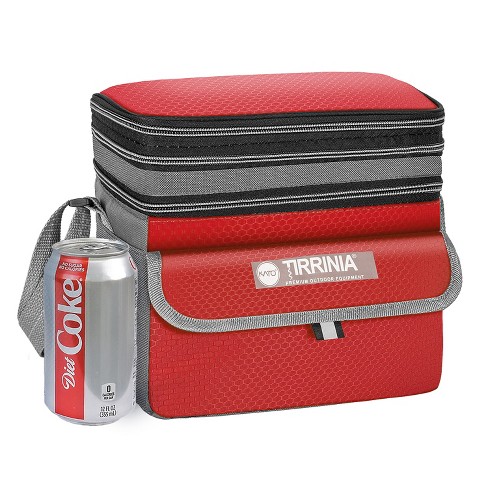 Tirrinia Insulated Lunch Bag For Women Men Leakproof Expandable Reusable Lunch Box Dual Compartment Lunch Bags Back To School Supplies Red Target