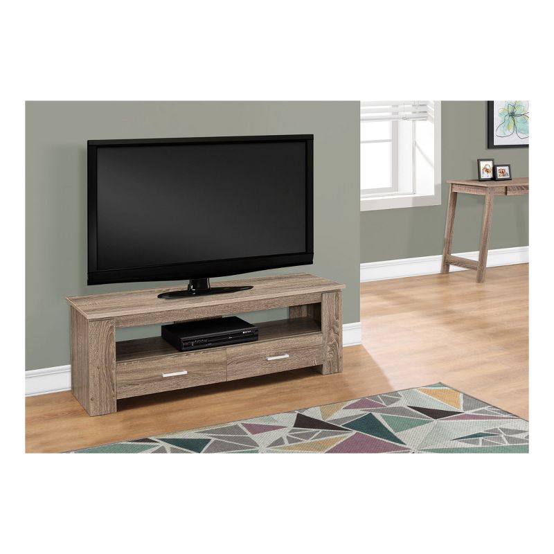 2 Drawers TV Stand for TVs up to 47" - EveryRoom, 3 of 6