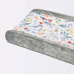 Wipeable Changing Pad Cover with Plush Sides - Cloud Island™ Garden Floral