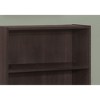 Bookshelf, Bookcase, 4 Tier, 36"h, Office, Bedroom, Brown Laminate, Transitional - 3 of 4