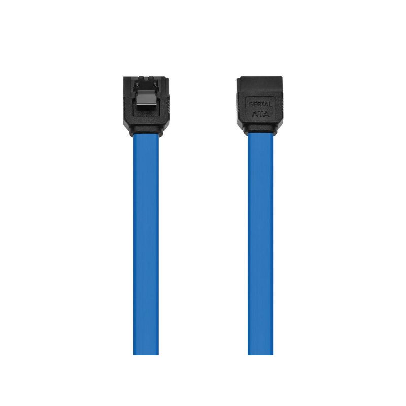 Monoprice DATA Cable - 1.5 Feet - Blue | SATA 6Gbps Cable with Locking Latch, 4 of 7