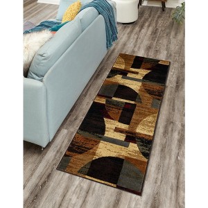 Unique Loom  Cafe Stormio Area Rug - 1 of 4