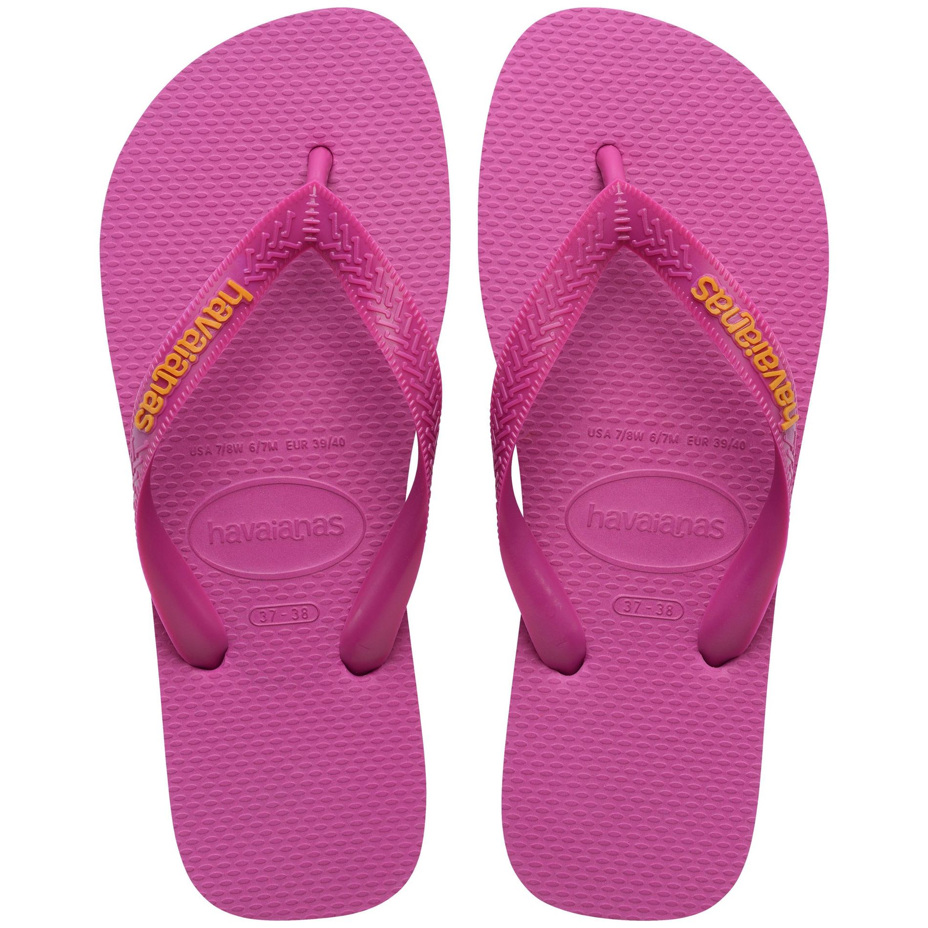 Havaianas Women's Logo Flip Sandals - Pink