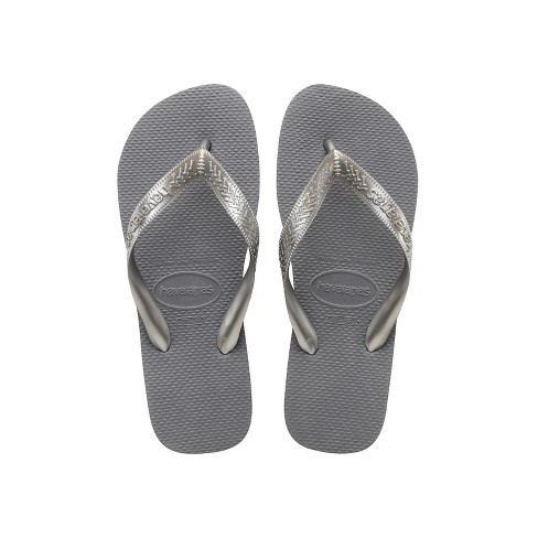 Havaianas Women's Top Tiras Flip Flop Sandals - Steel Grey, 11-12 : Target