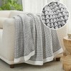 Amelie Home Reversible Chenille Knit Throw Blanket – Soft, Lightweight & Cozy - 3 of 4