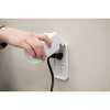 Regalo Home Safety White Outlet Cover Box Child Safety Includes Cover for Outlet or Light Switch - White - 4 of 4