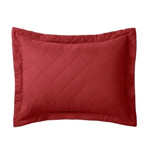 BrylaneHome BH Studio Reversible Quilted Sham - 1 of 4