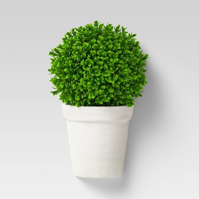 Wall Mounted Boxwood Hanging Planter Green - Threshold™