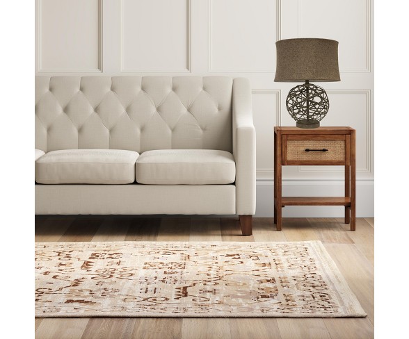 J. Hunt Strapped Steel Ball Lamp (Lamp Only) - Gray/Light Brown