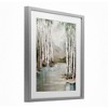 Stupell Industries Veil Of Silver Trunks Framed Print Under Glass - 2 of 4