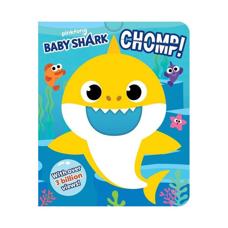 Pinkfong Baby Shark: Chomp! (Crunchy Board Books) - (Board_book), 1 of 2