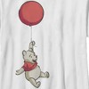 Boy's Winnie the Pooh Bear In Flight With Red Balloon T-Shirt - 2 of 4