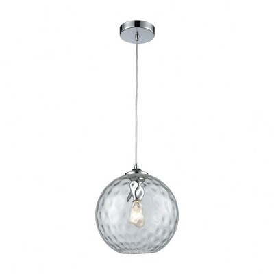 Elk Home Watersphere 1 - Light Pendant in  Polished Chrome