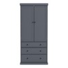 77" Freestanding Kitchen Pantry Cabinet with 3 Adjustable Shelves,3 Drawers,8 Door Racks,Farmhouse Storage Cupboard for Dining RoomThe Pop Home - 2 of 4
