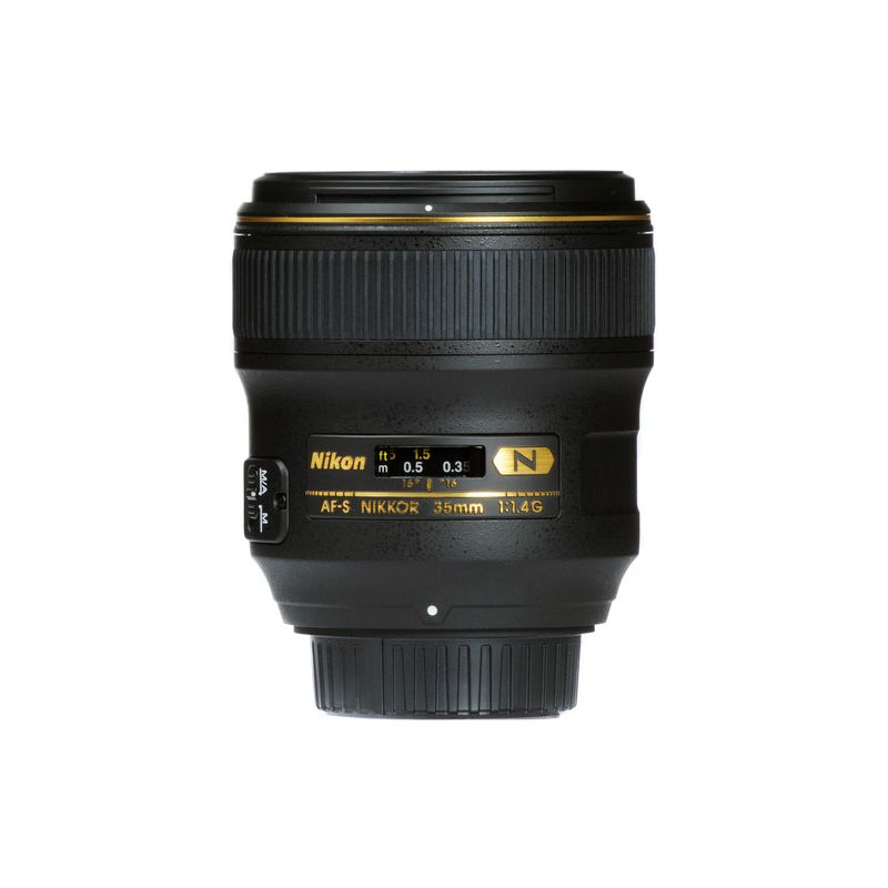 Nikon AF FX NIKKOR 35mm f/1.4G Fixed Focal Length Lens with Auto Focus for Nikon DSLR Cameras, 3 of 5