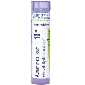 Aurum Metallicum 10M by Boiron Homeopathic Single Medicine For Stress & Sleep  -  80 Pellet - 1 of 4