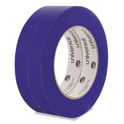 Universal Premium Blue Masking Tape w/Bloc-it Technology 18mm x 54.8m Blue 2/Pack PT14019