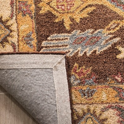 Ivory Elegance Hand-Tufted Wool Rectangular Area Rug, 6' x 9'