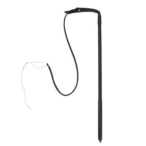 Unique Bargains Dog Training Whip 20.87" Rod Length Black 1 Pc - 1 of 4