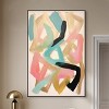 Art Remedy Gummy Candy Contemporary Shapes Abstract Wall Art Framed - 2 of 4
