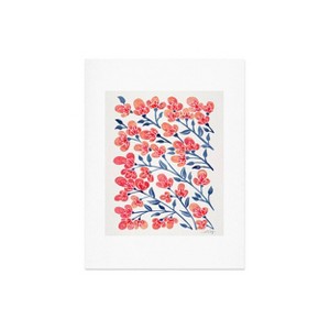 Deny Designs Cat Coquillette Pink Cherry Blossoms Art Print - 1 of 4