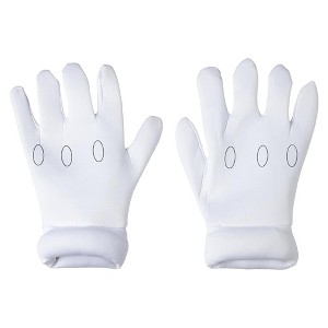 Super Mario Brothers Hands Adult Costume Gloves One Size Fits Most - 1 of 3
