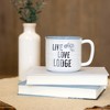 Pavilion Gift Company - Live Love Lodge - 17 oz Mug - Drinkware - 2 of 4