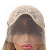 Jessie's Wig 26 Inch Long Wavy Wig Synthetic Hair 13x3.5 Lace Ombre Golden Blonde With Grey Roots 1 Pc/Pack - 3 of 4