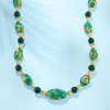 Ross-Simons Italian Multicolored Murano Glass Bead Necklace in 18kt Gold Over Sterling - 4 of 4