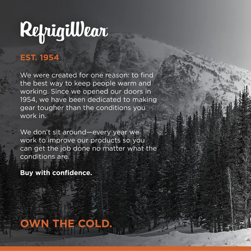 RefrigiWear Men's Cold Weather Moisture Wicking 15-Inch Knee Length Super Sock, 3 of 4