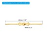 Unique Bargains Bowtie Copper Clip for Fastening Chandelier Crystal Lamp 200 Pcs - 2 of 4